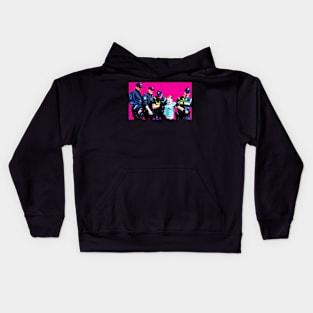 greta thunberg arrested pop art Kids Hoodie